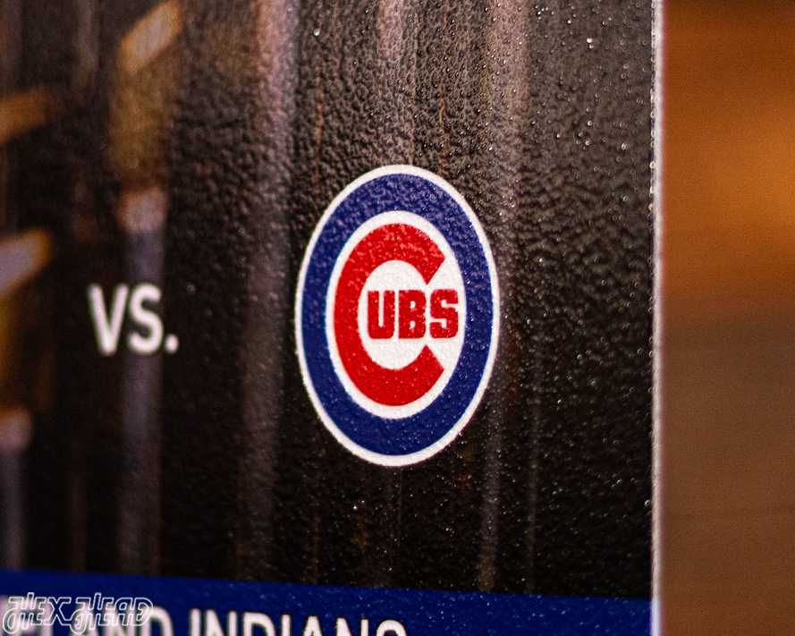 Chicago Cubs 2016 World Series Ticket Stub Single Layer Metal Wall Art