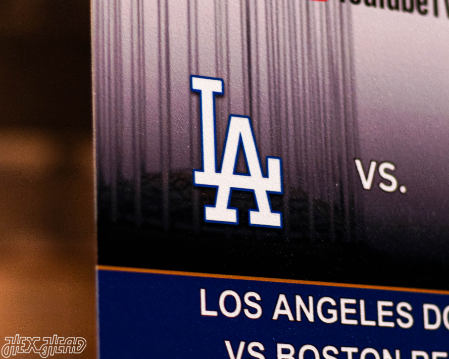 Boston Red Sox 2018 World Series Ticket Stub Single Layer Metal Wall Art