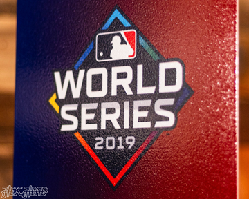 Washington Nationals 2019 World Series Ticket Stub Single Layer Metal Wall Art