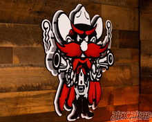 Load image into Gallery viewer, Texas Tech &quot;RAIDER RED&quot; 3D Vintage Metal Wall Art
