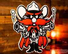 Load image into Gallery viewer, Texas Tech &quot;RAIDER RED&quot; 3D Vintage Metal Wall Art
