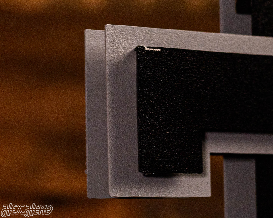 MONOCHROME - Texas Tech Red Raiders "DOUBLE T" 3D Metal Wall Art