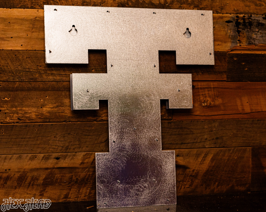 Texas Tech Red Raiders "DOUBLE T" 3D Metal Wall Art
