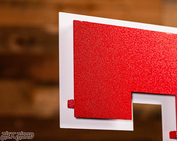 Texas Tech Red Raiders "DOUBLE T" 3D Metal Wall Art