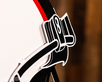 Texas Tech Red Raiders BLITZ COLLECTION - 8 LAYER Helmet 3D Metal Wall Art