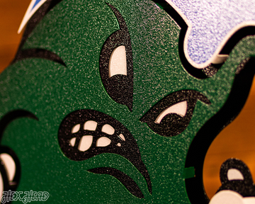 Tulane Green Wave 3D Artwork