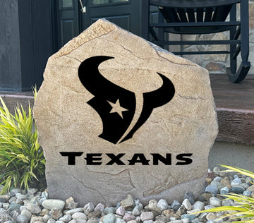 Houston Texans Design-A-Stone Landscape Art