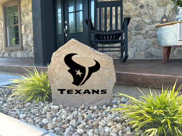 Houston Texans Design-A-Stone Landscape Art