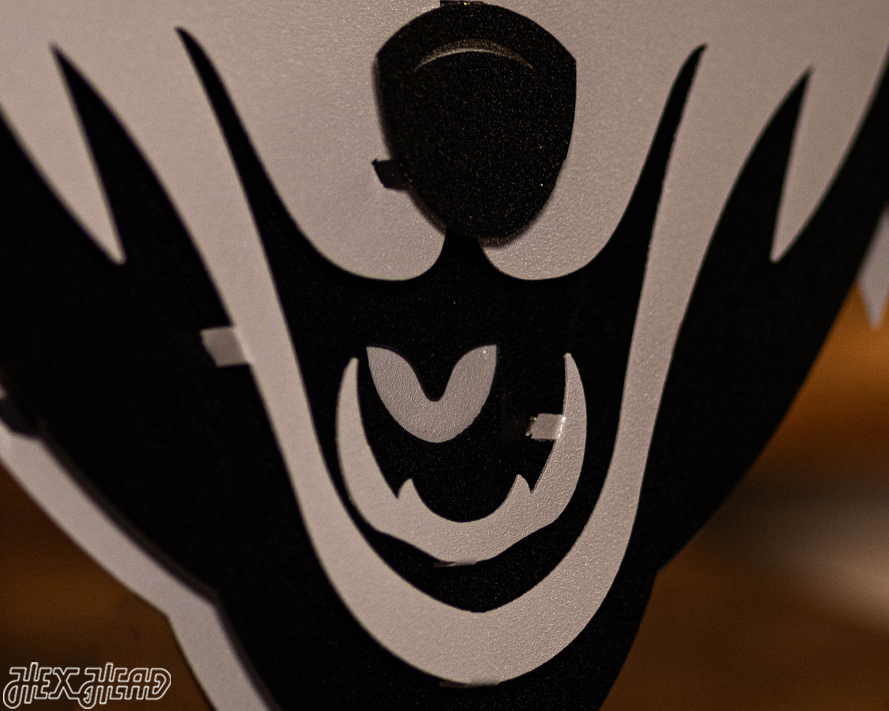 MONOCHROME - Connecticut UCONN Huskies Mascot 3D Metal Wall Art