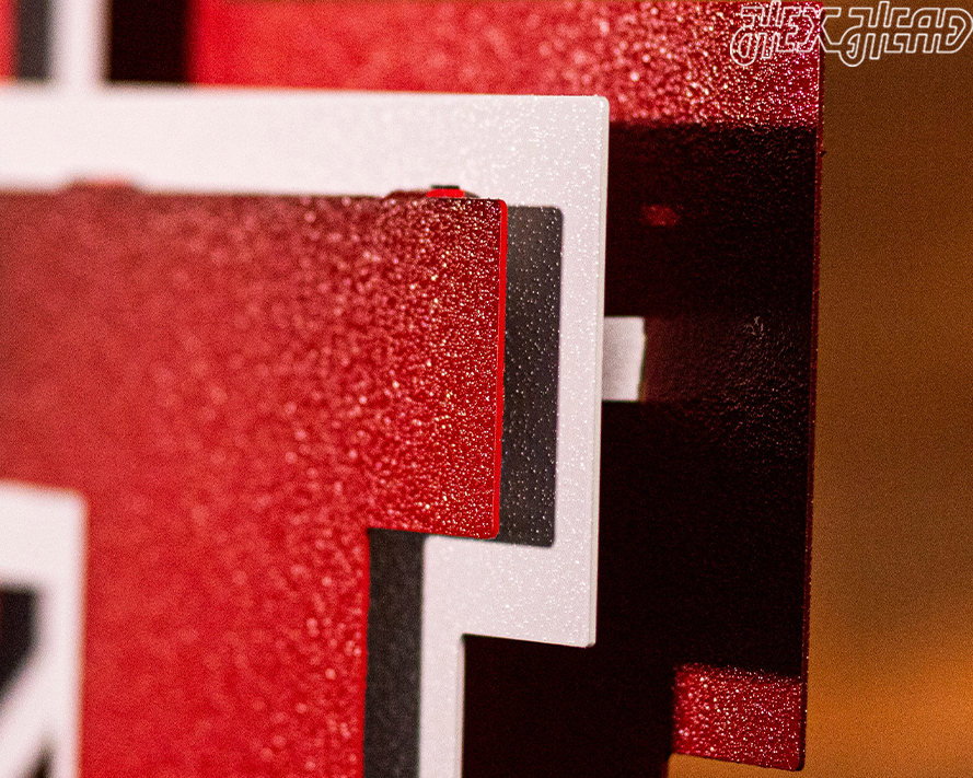 Houston Cougars Interlocking "UH" 3D Metal Wall Art