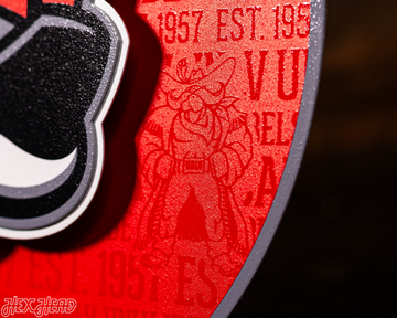 UNLV Rebels CRAFT SERIES 3D Embossed Metal Wall Art