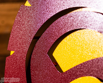 USC Southern California Trojan Mascot 3D Vintage Metal Wall Art