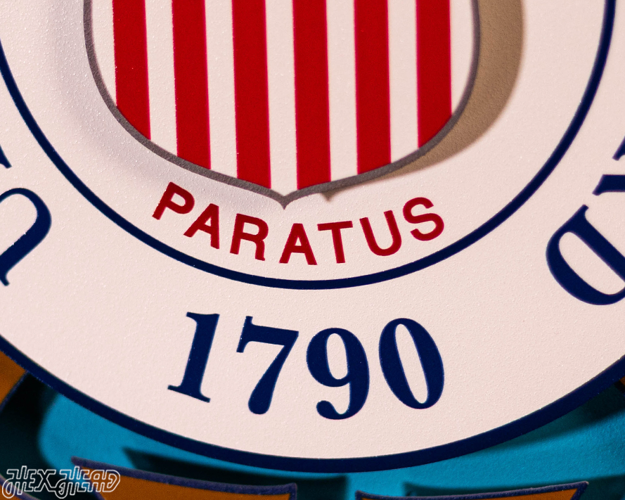 United States Coast Guard Seal 3D Vintage Metal Wall Art