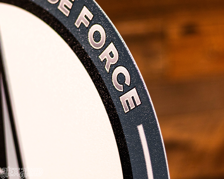 VARSITY Collection- SINGLE Layer United States Space Force Metal Wall Art