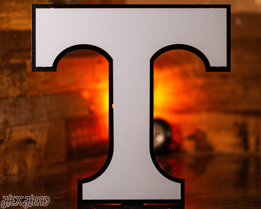 MONOCHROME - Tennessee Volunteers "T" 3D Vintage Metal Wall Art