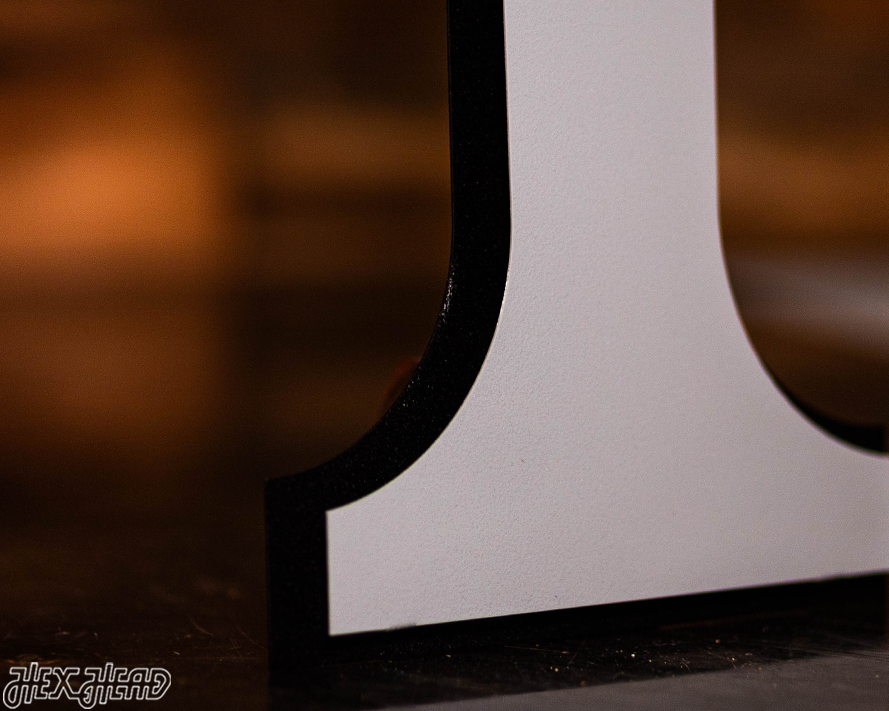 MONOCHROME - Tennessee Volunteers "T" 3D Vintage Metal Wall Art