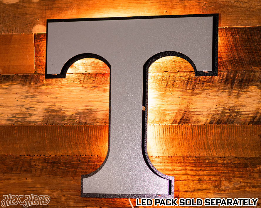 MONOCHROME - Tennessee Volunteers "T" 3D Vintage Metal Wall Art