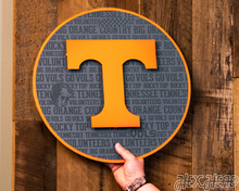 Load image into Gallery viewer, CRAFT SERIES - Tennessee Volunteers 3D Embossed Metal Wall Art
