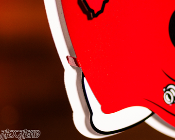 Utah Utes BLITZ COLLECTION - 8 LAYER 3D Metal Wall Art