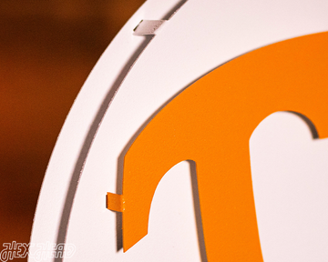 Tennessee Volunteers BLITZ COLLECTION - 8 LAYER 3D Metal Wall Art