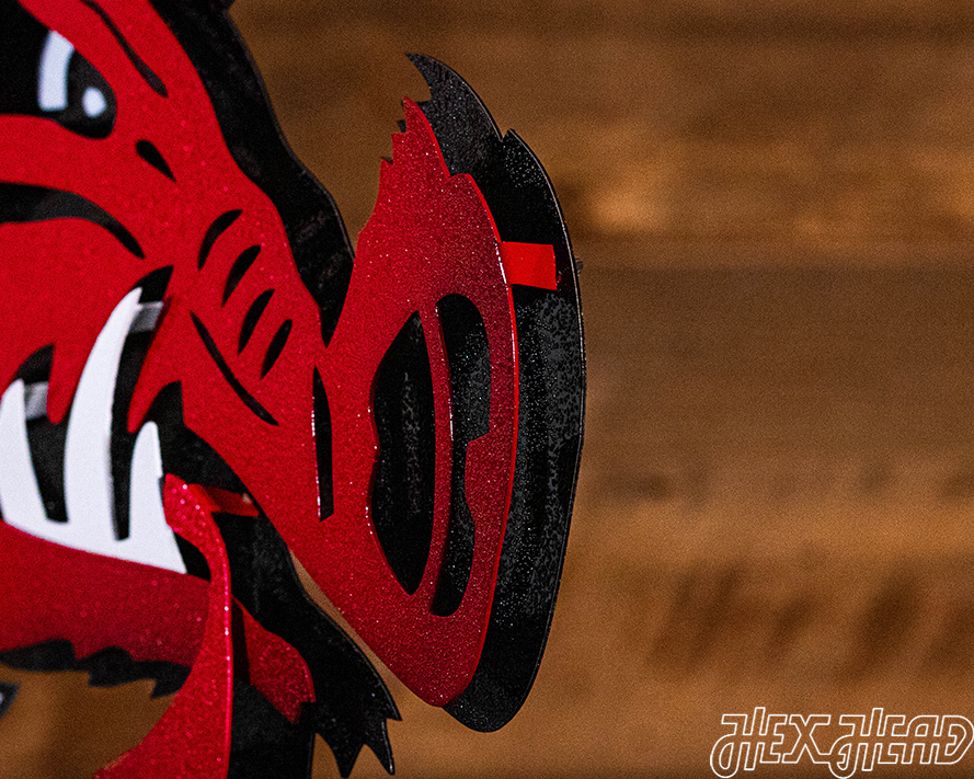 Arkansas Razorbacks VAULT "Slobbering Hog" 3D Vintage Metal Wall Art