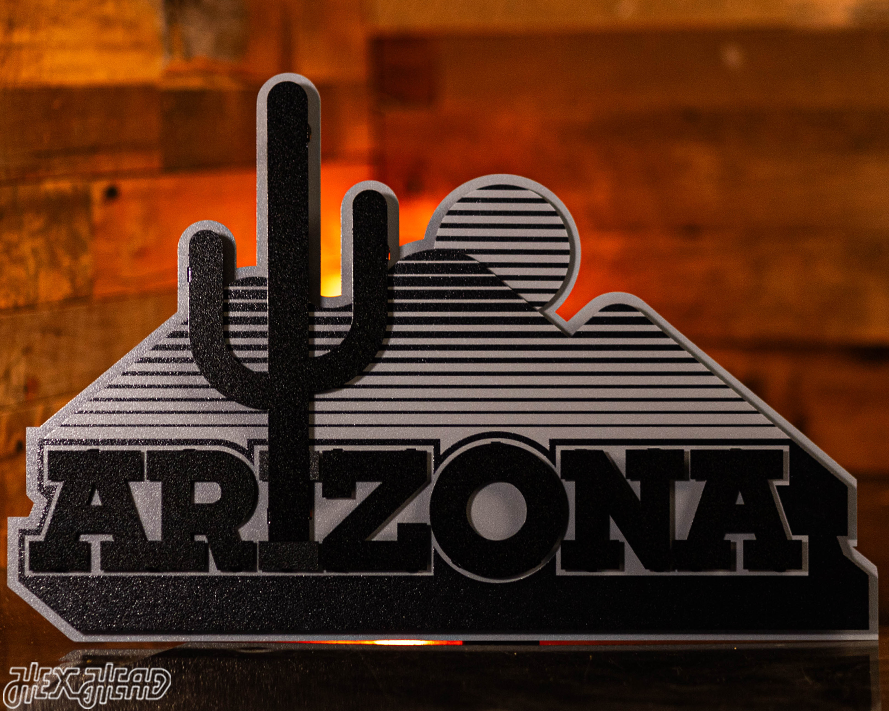 MONOCHROME - Arizona Wildcats Vintage "Cactus" Desert logo