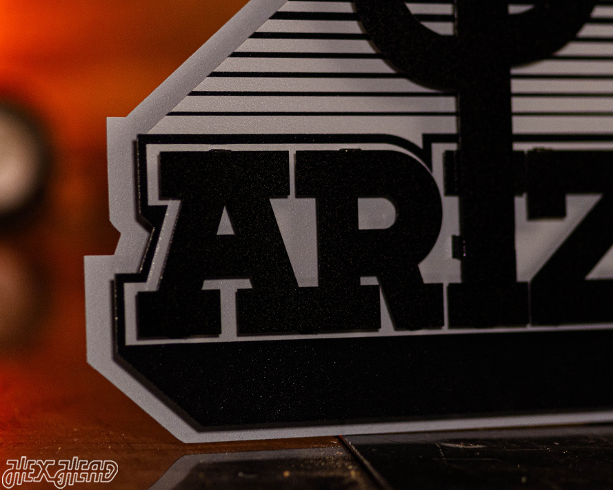 MONOCHROME - Arizona Wildcats Vintage "Cactus" Desert logo