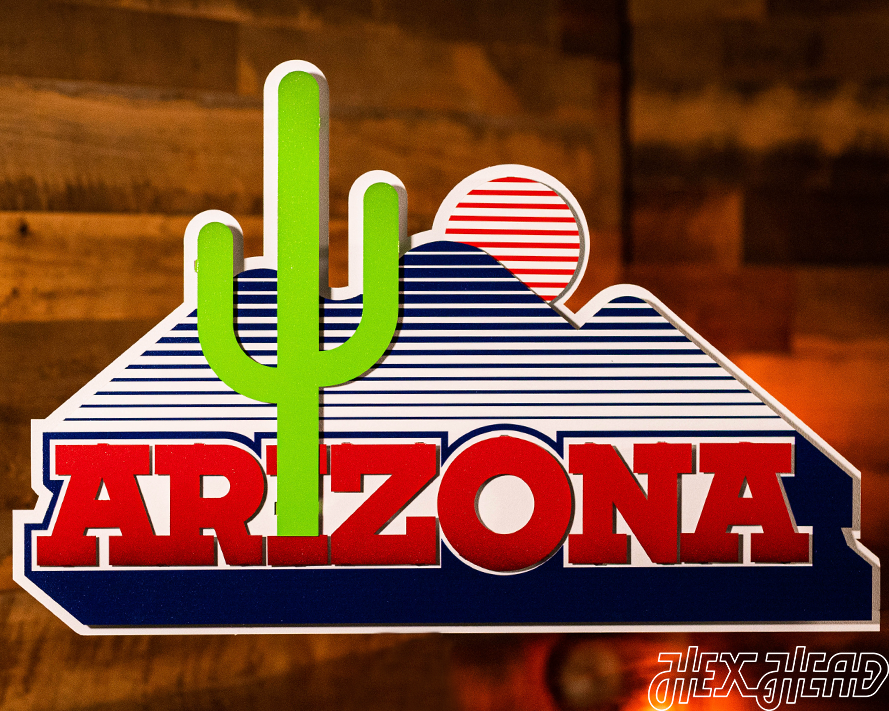 Arizona Wildcats Vintage "Cactus" Desert logo