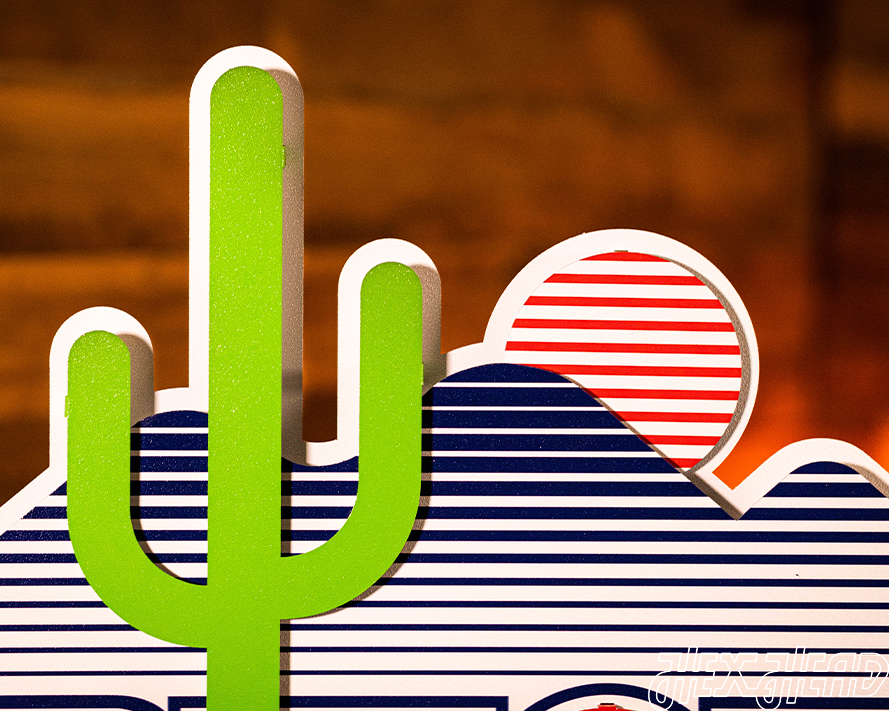 Arizona Wildcats Vintage "Cactus" Desert logo