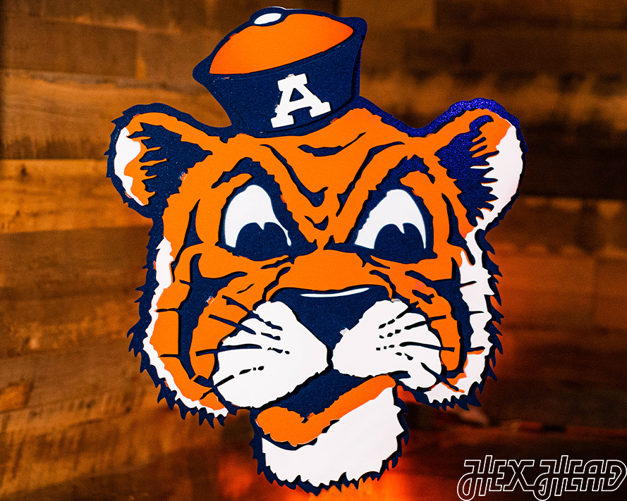 thumbnail image 2 of Vintage 1970s/1980s Auburn Tigers University Patch #2 - Collectible NCAA Embroidery 2 of 3