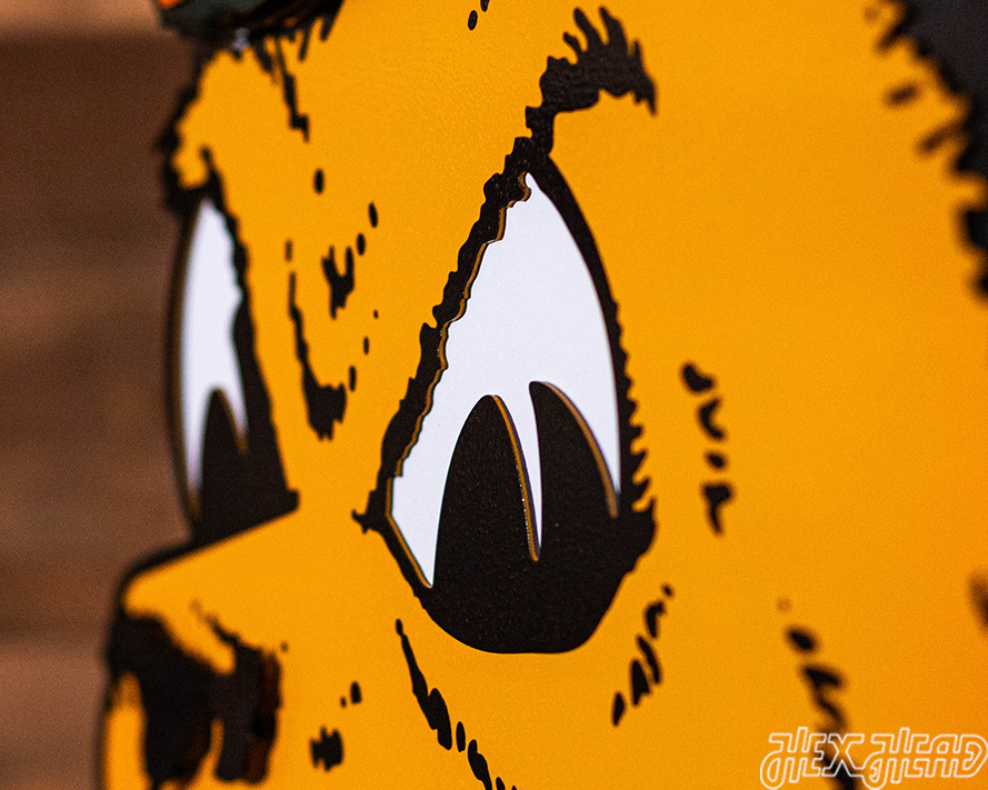 Baylor Bears VAULT Bear 3D Vintage Metal Wall Art