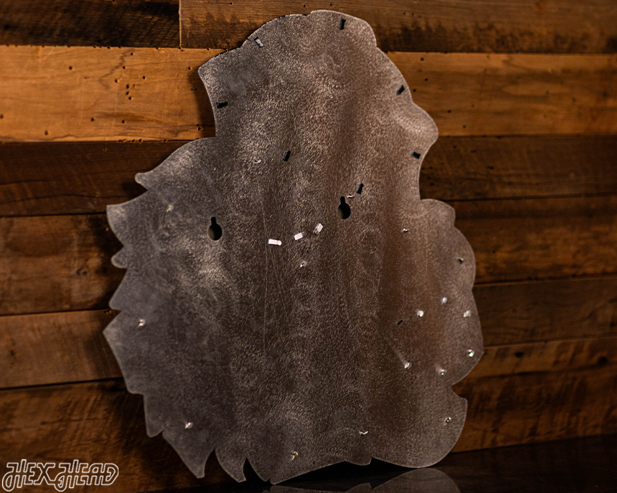 Oregon State Beaver Head 3D Vintage Metal Wall Art