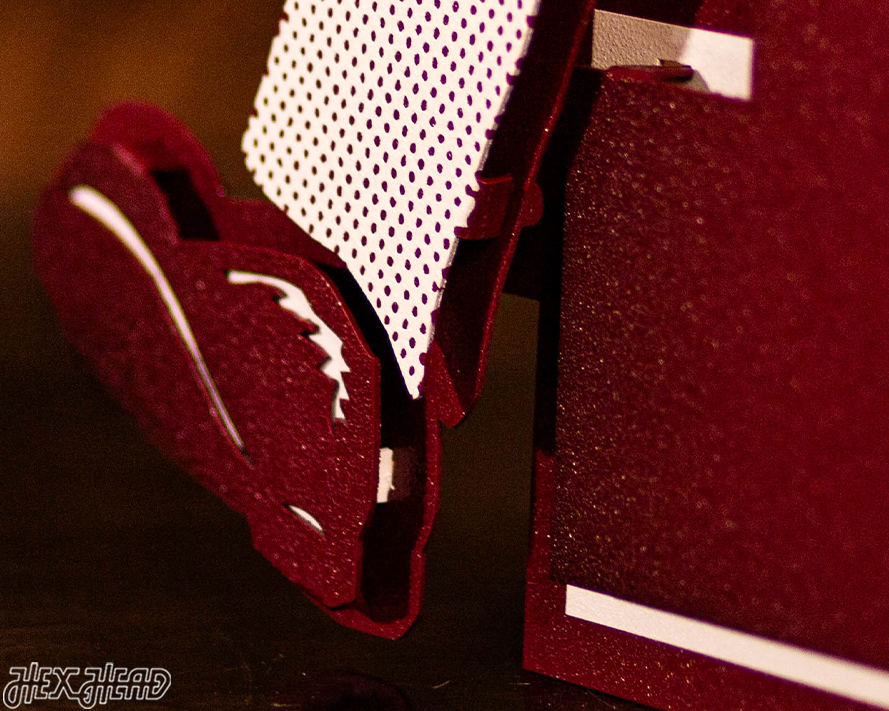 Texas A&M Aggies Vault "Ole Sarge" 3D Vintage Metal Wall Art