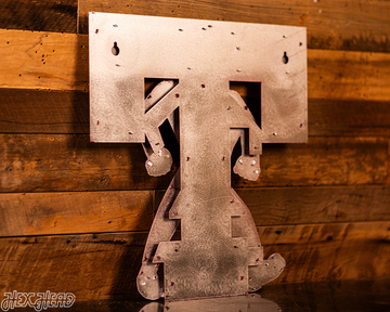 Texas A&M Aggies Vault "Ole Sarge" 3D Vintage Metal Wall Art
