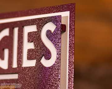 Texas A&M Aggies Vault "Ole Sarge" 3D Vintage Metal Wall Art