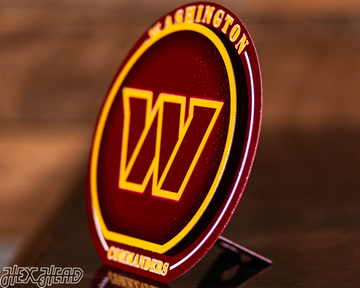 Washington Commanders "Double Play" On the Shelf or on the Wall Art