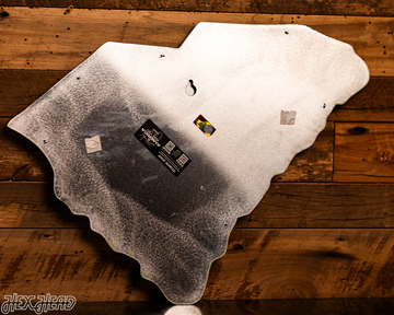 South Carolina State Emblem 3D Vintage Metal Wall Art