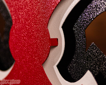 Fleur De Lis LOUISVILLE 3D Vintage Metal Wall Art