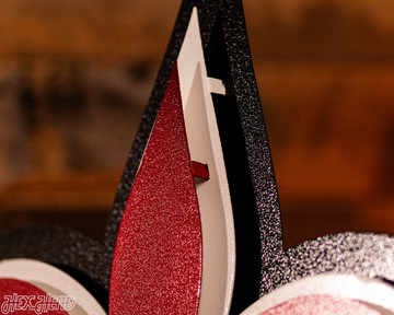 Fleur De Lis LOUISVILLE 3D Vintage Metal Wall Art