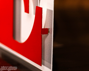 "LOVE" 3D Vintage Metal Wall Art