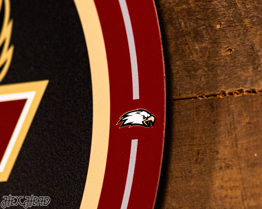VARSITY Collection- SINGLE Layer Boston College Eagles Metal Wall Art