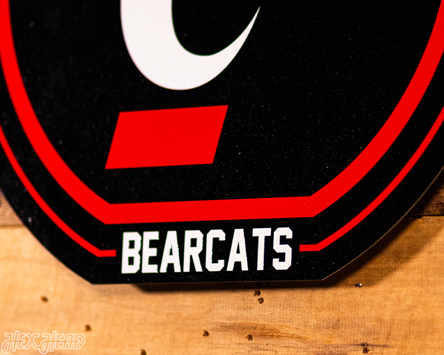 VARSITY Collection- SINGLE Layer Cincinnati Bearcats Metal Wall Art