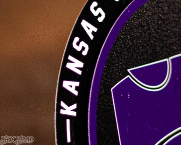 Kansas State Wildcats "Double Play" On the Shelf or on the Wall Art