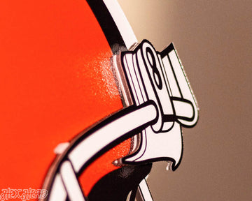 Cleveland Browns BLITZ COLLECTION -NEW Design!  8 LAYER 3D Vintage Metal Wall Art