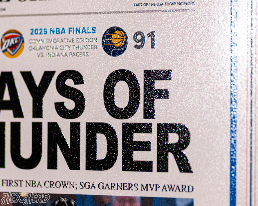 Oklahoman City Thunder 2025 NBA Finals Front Page - JUNE 22, 2025