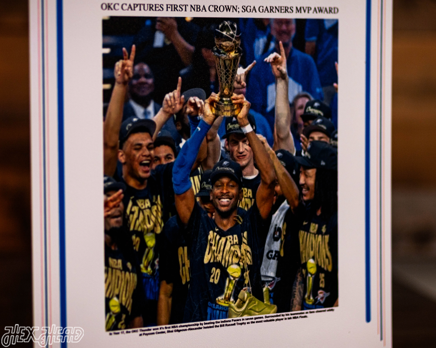 Oklahoman City Thunder 2025 NBA Finals Front Page - JUNE 22, 2025