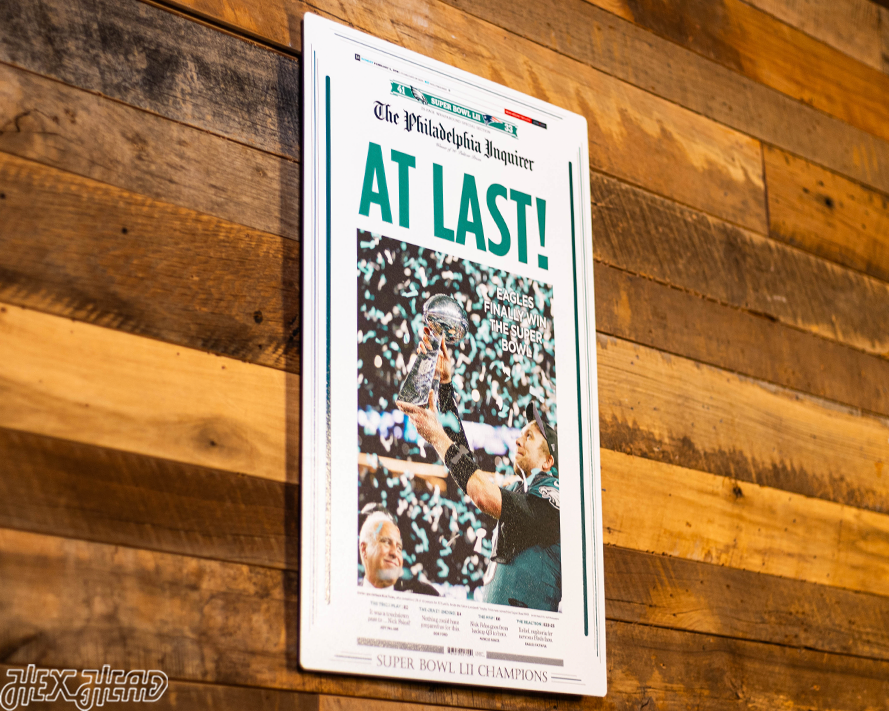 Philadelphia Inquirer  Eagles SUPER BOWL LII Front Page - FEB 5, 2018