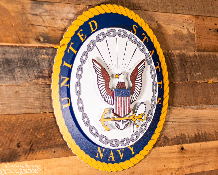 United States Navy Seal 3D Vintage Metal Wall Art