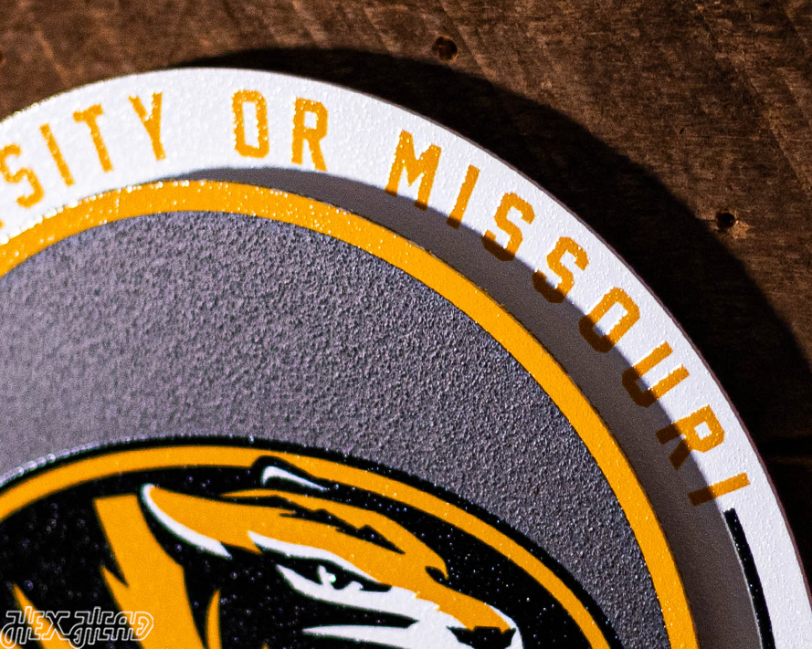 Missouri Tigers "Double Play" On the Shelf or On the Wall Art