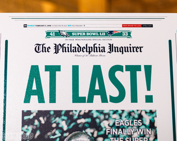 Philadelphia Inquirer  Eagles SUPER BOWL LII Front Page - FEB 5, 2018